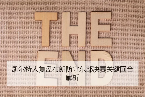 凯尔特人复盘布朗防守东部决赛关键回合解析